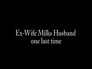 زوجته السابقة يحلب زوج واحد آخر مرة
