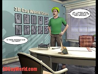 العالم مثلي الجنس 3D يصور أكبر فيلم مثلي الجنس 3D ستوديو كاريكاتير